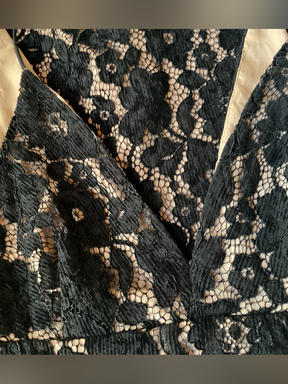 Women’s Free People Dangerous Love Lace Mini Dress Black, 8 - Picture 4 of 6